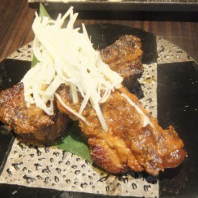スペアリブ生姜焼き(居酒屋こころ)