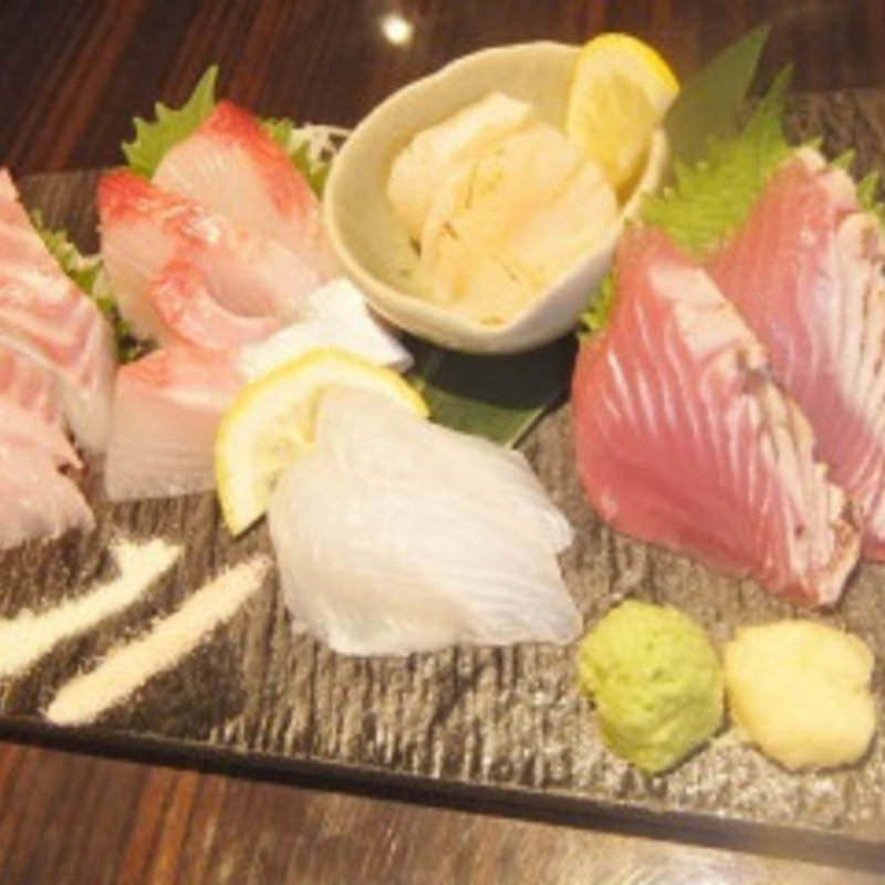 本日のお造り7種盛り(居酒屋こころ)