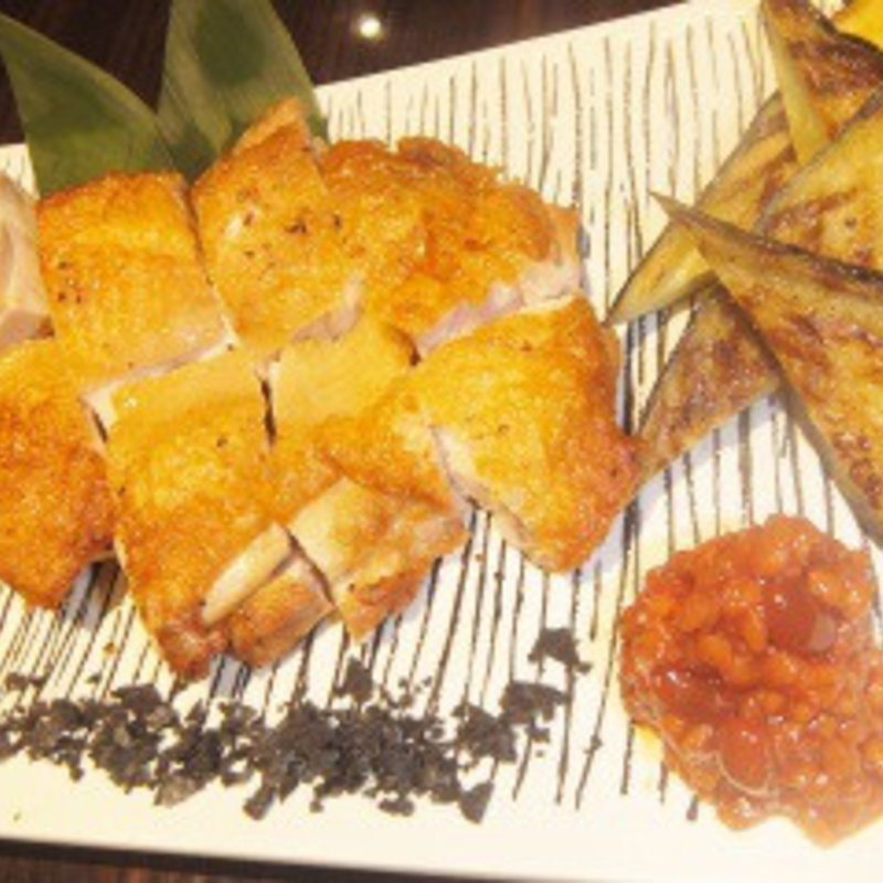 阿波尾鶏一枚焼き(居酒屋こころ)