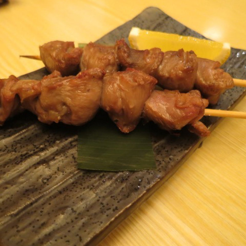 砂肝串　1本(銀座ごだいご)