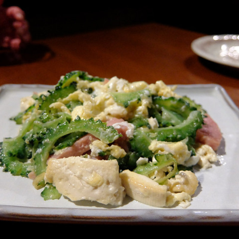 ゴーヤチャンプルー(こだわり創菜と沖縄料理 居酒屋 葉月)