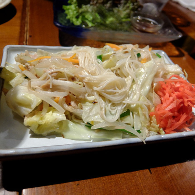 ソーメンチャンプルー(こだわり創菜と沖縄料理 居酒屋 葉月)