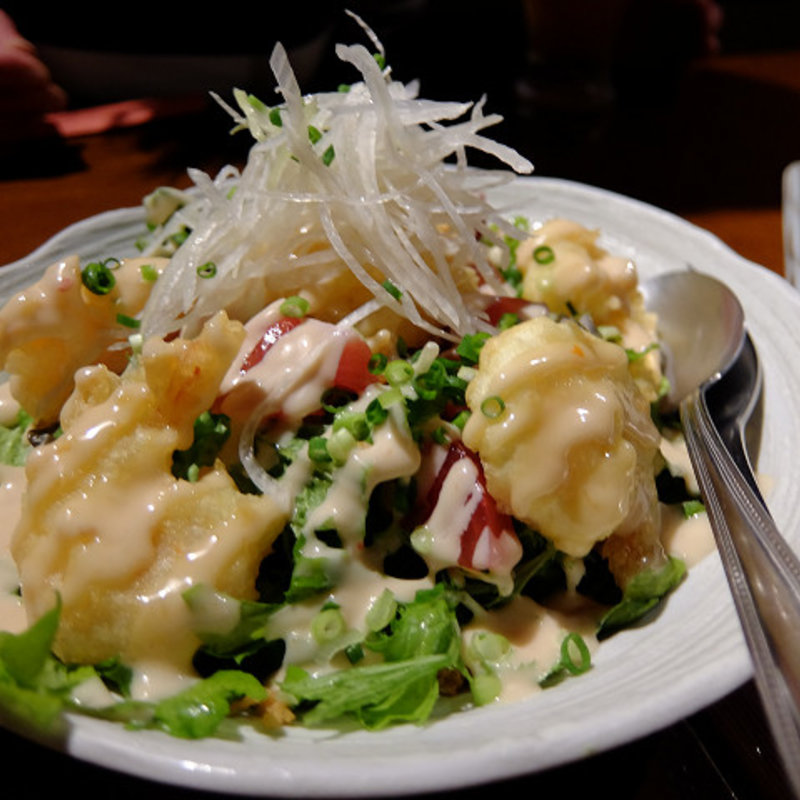 海老マヨサラダ(こだわり創菜と沖縄料理 居酒屋 葉月)
