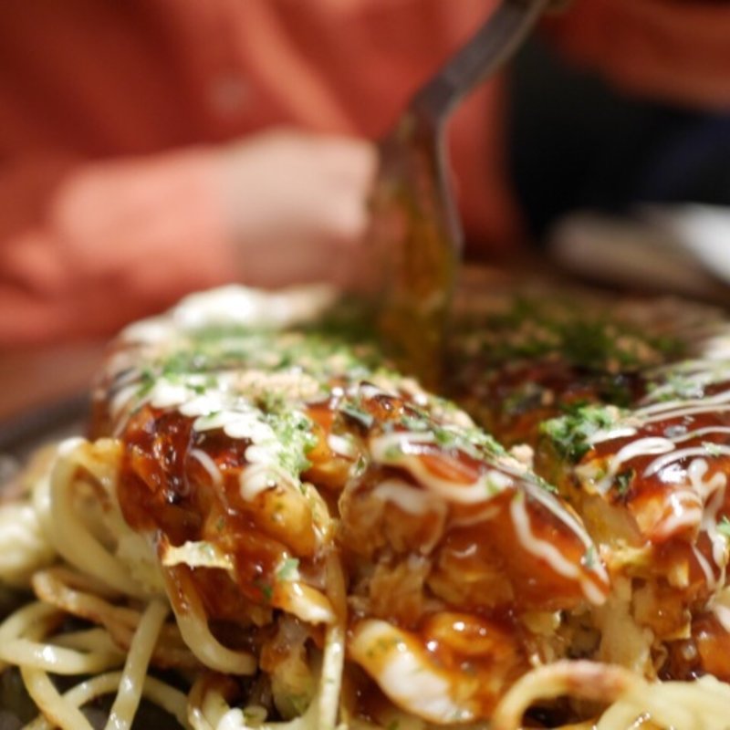 モダン焼きMIX玉(こて吉 上野の森さくらテラス店)