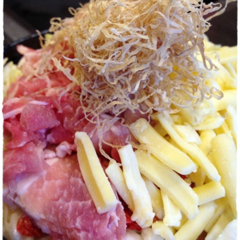 豚チーズ カレーもんじゃ
(ことぶきや )