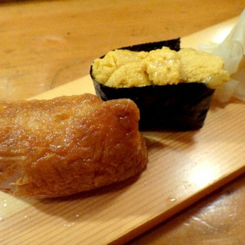 いなり＆うに(ことぶき寿司)