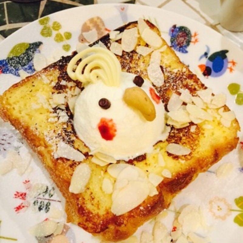ことりフレンチトースト(ことりカフェ吉祥寺 )