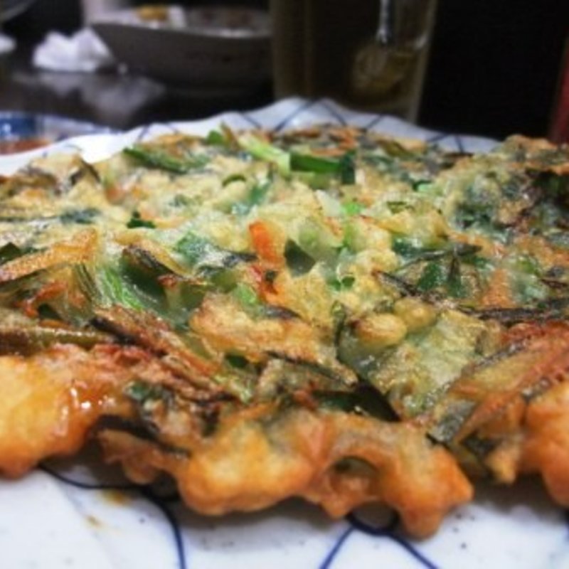 にらチヂミ(ごはんやかれん)