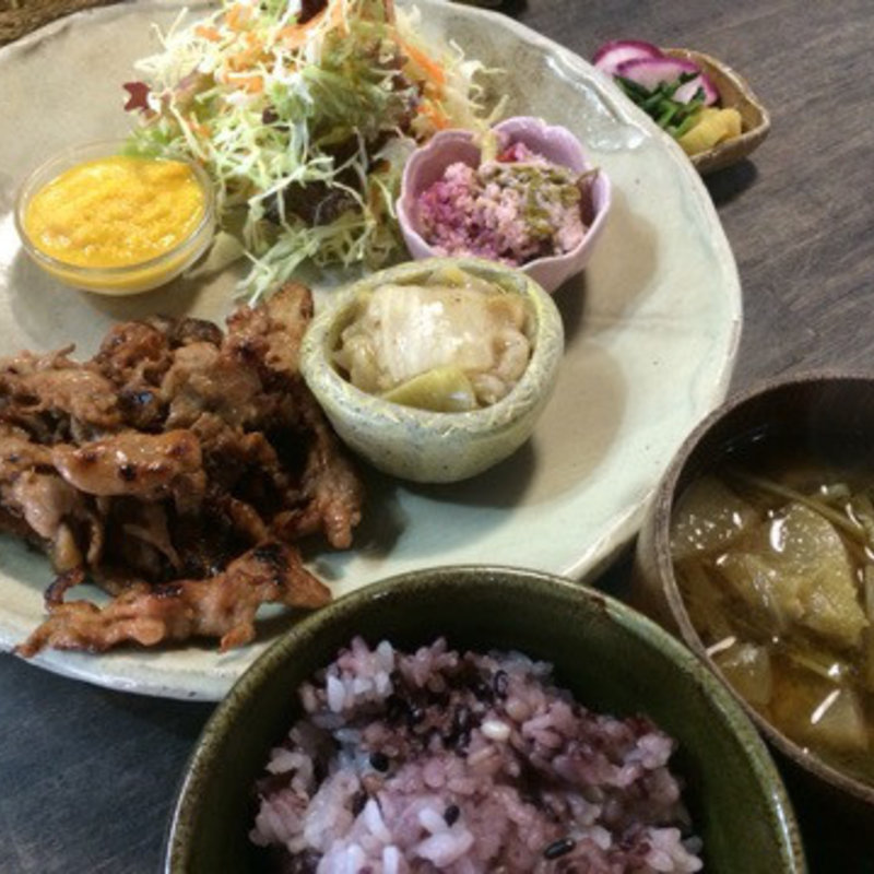 豚肉の味噌漬け焼き(ごはん家くまくま )