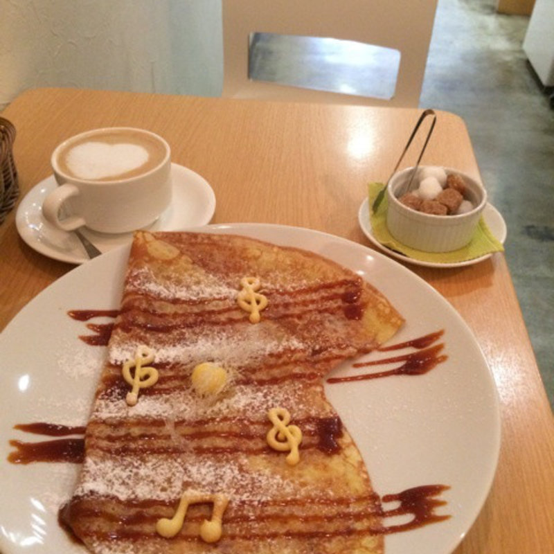 塩キャラメルクレープ(コム・デ・ジュルノー)