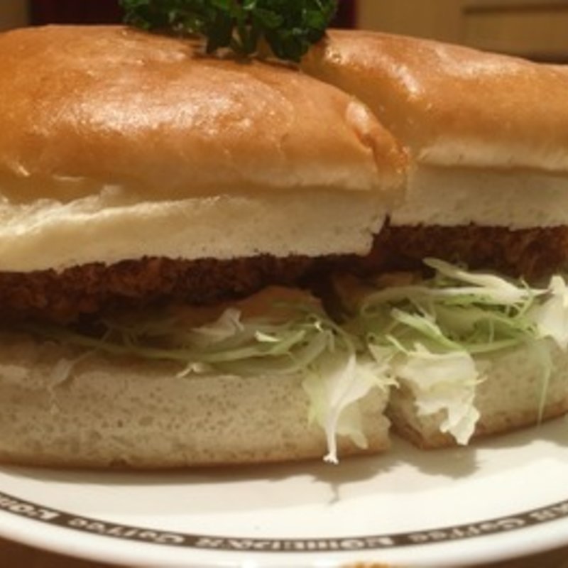 海老カツサンド(コメダ珈琲店)