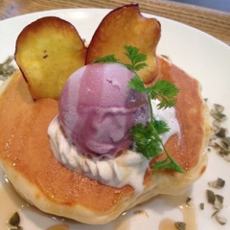 おさつパンケーキ(コラソンカフェ （CORAZoNCAFE）)