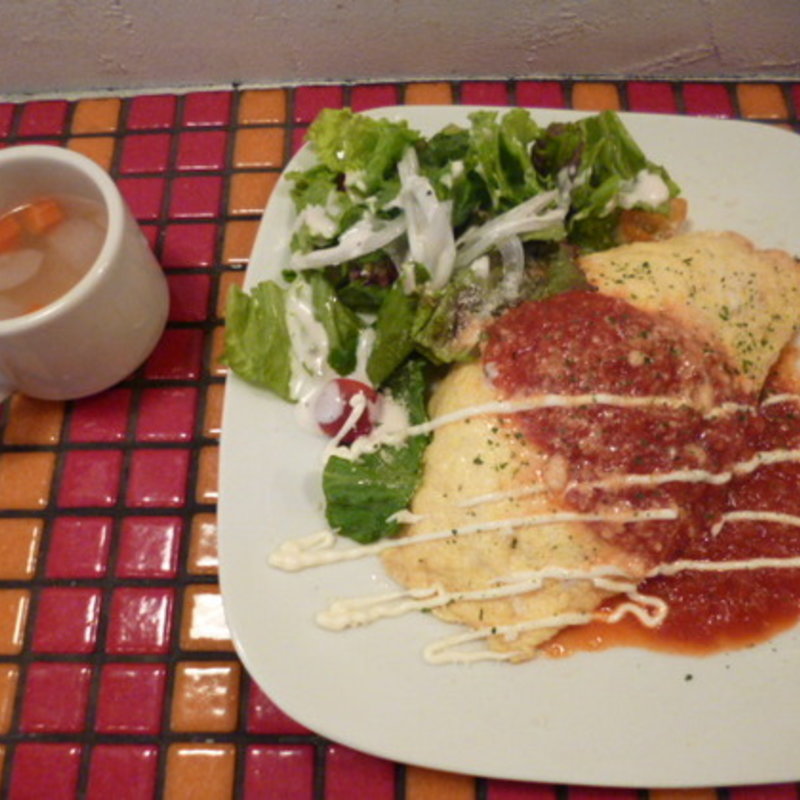 ふわとろオムライス(ゴリラキッチン )