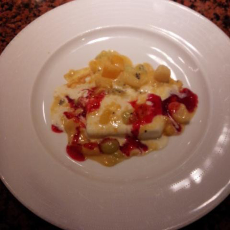 アイスクリームの鉄板焼き(銀座コルザ)