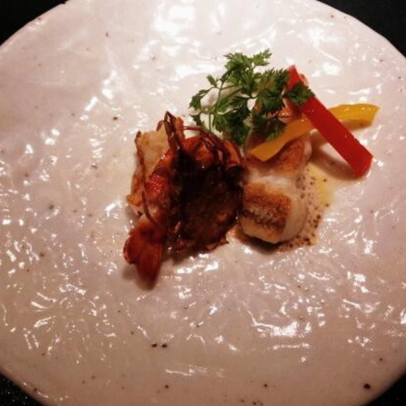 甘鯛と車海老(銀座コルザ)