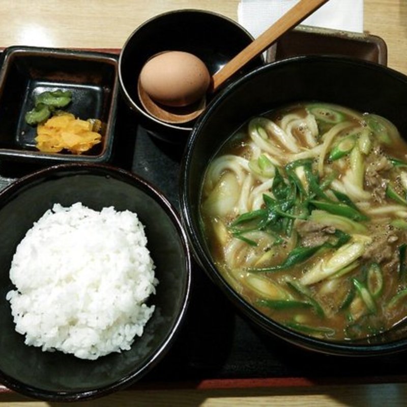 カレーうどん定食(さぬきうどん四国屋 )