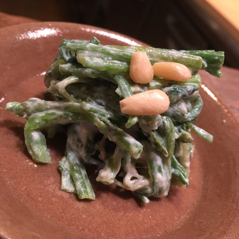 芹の白和え(馬場頭ふろ)