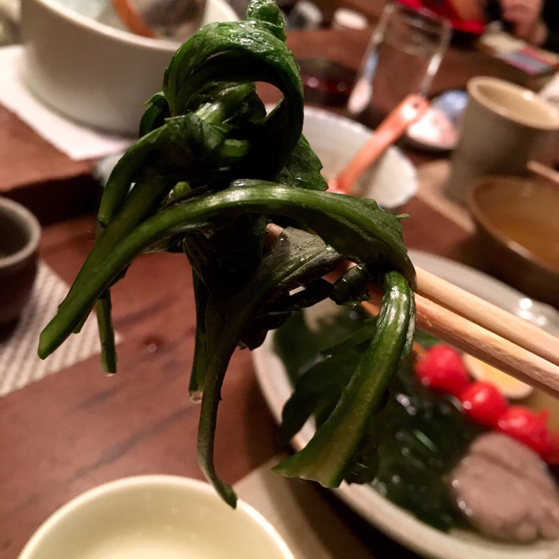 菊菜(馬場頭ふろ)