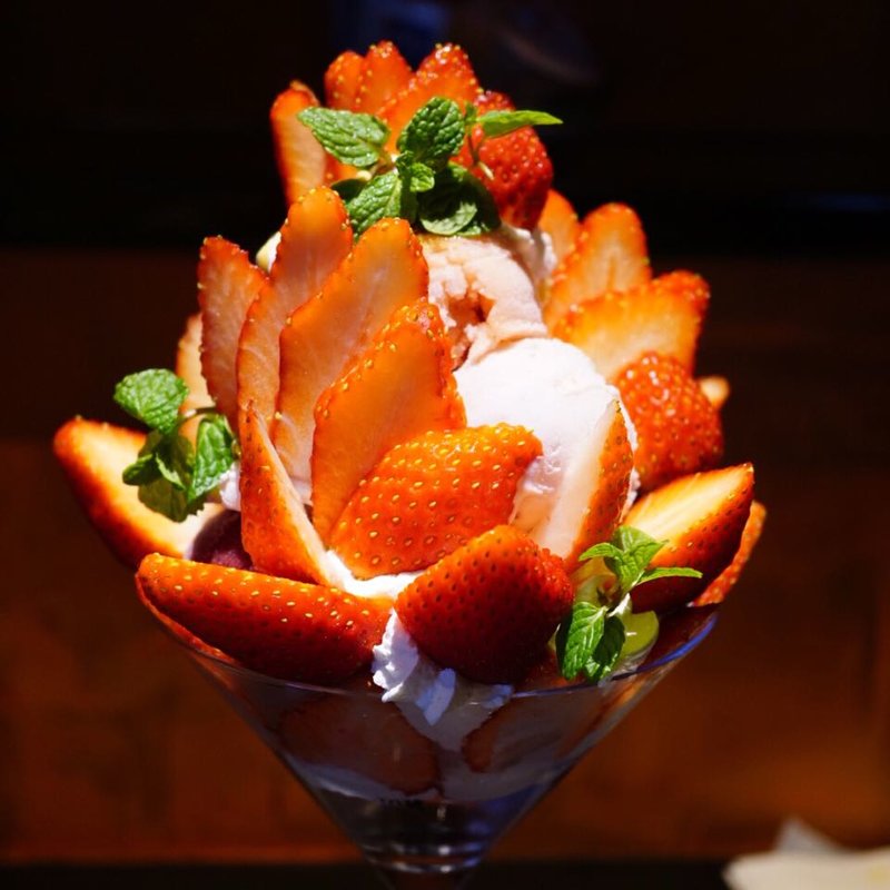 FB限定 武笠農園 いちごパフェ(ザ・リビング)