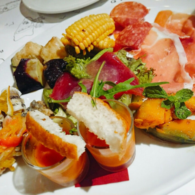 前菜盛り合わせ (サンタ・アンジェロ)