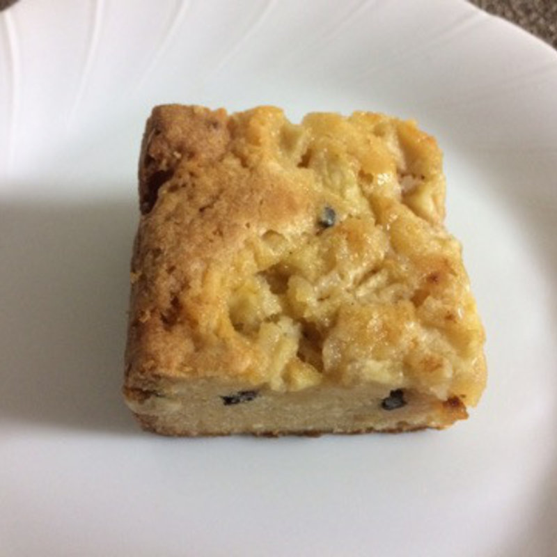 洋梨とホワイトチョコのブラウニー(サンデーベイクショップ)