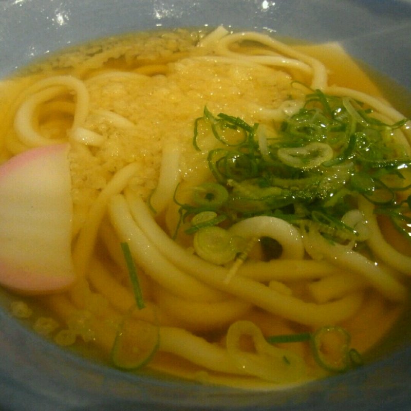 かけうどん(若菜そば 阪急西宮北口店)