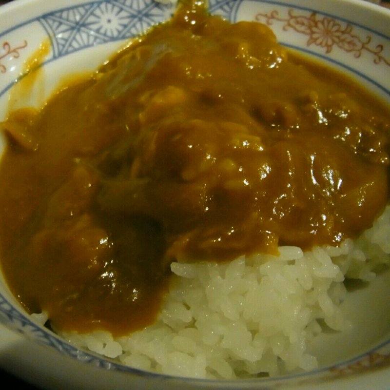 ミニカレー丼(若菜そば 阪急西宮北口店)