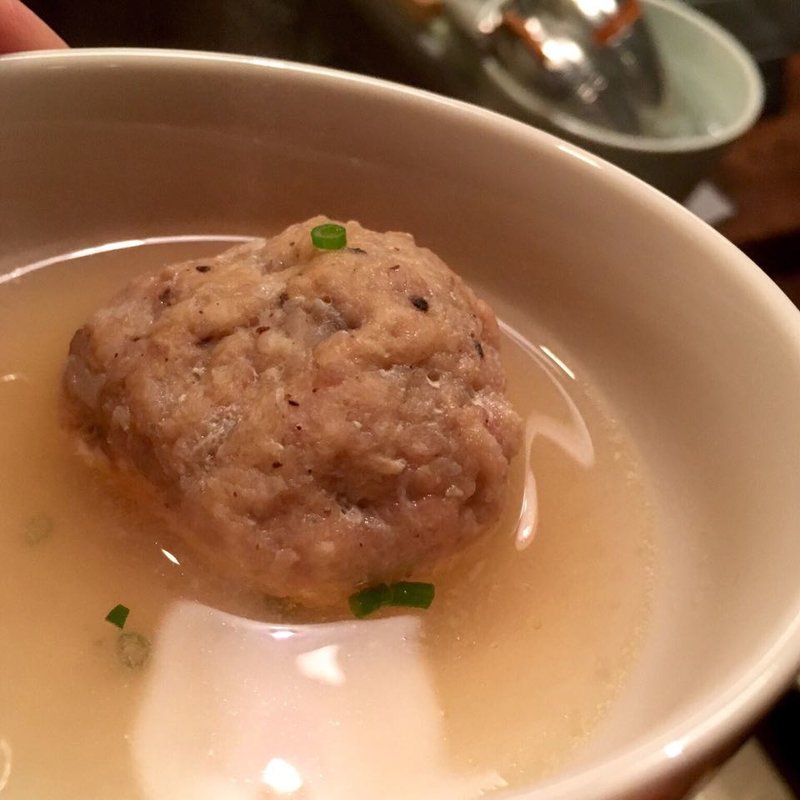 地鶏つみれ(馬場頭ふろ)