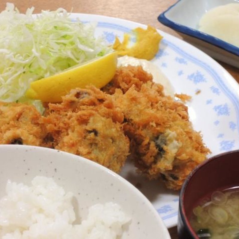 かきフライ定食(シェット)