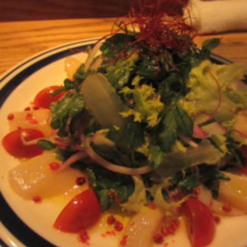 帆立とクレソンのサラダ(シドロス （CEDROS）)