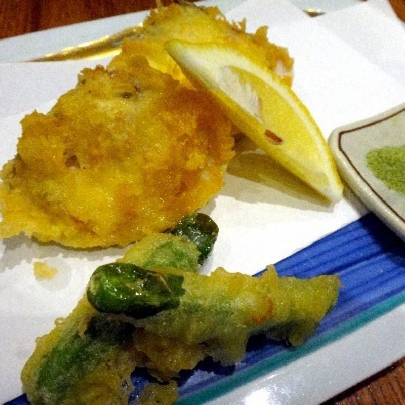 地蛤の天麩羅(しながわ)