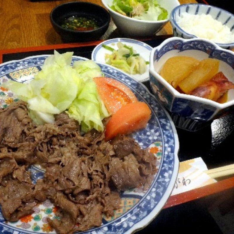 昼御前　牛のバター焼(しながわ)