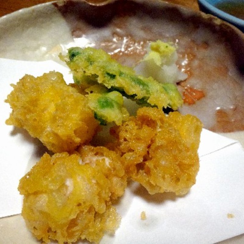 白子の天婦羅(しながわ)