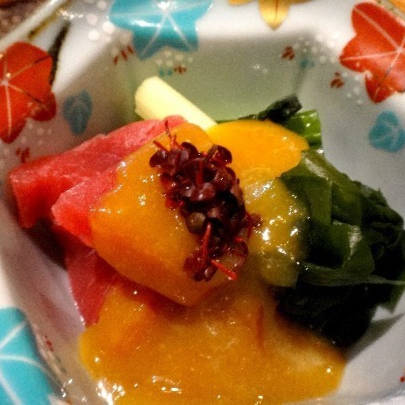 鮪酢味噌和え(しながわ)