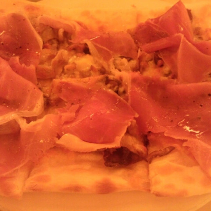 キノコと生ハムピザ(シナモ （sinamo）)