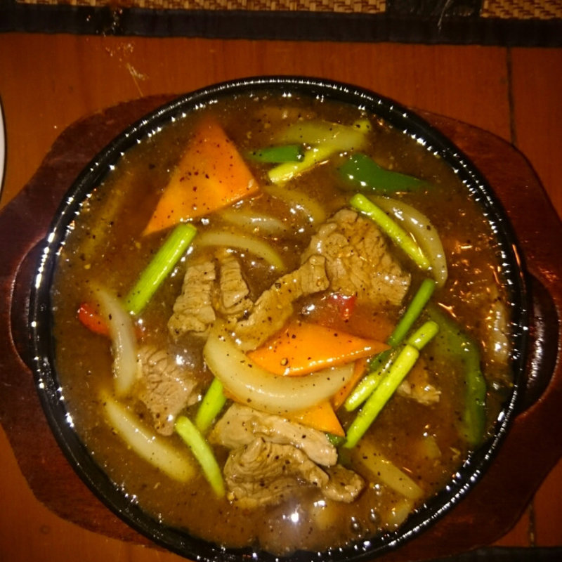 牛肉の黒胡椒炒め(ジャスミンタイ 四谷店 )