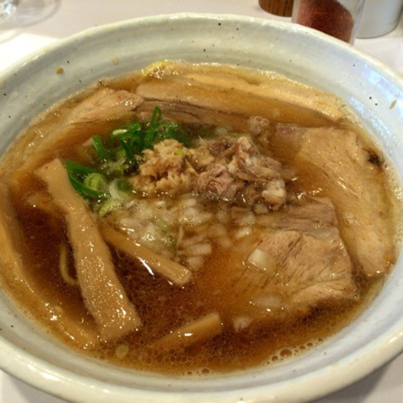 肉そば(しゃにむに )