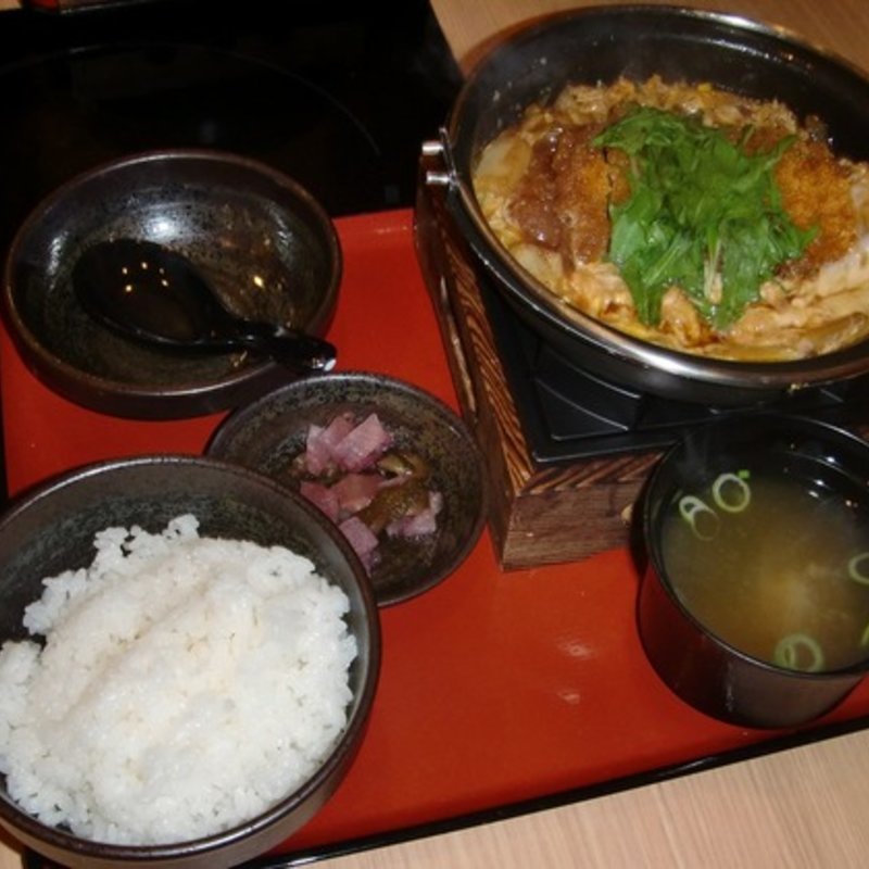 かつとじ鍋膳(しゃぶしゃぶどん亭 水戸大塚店 )