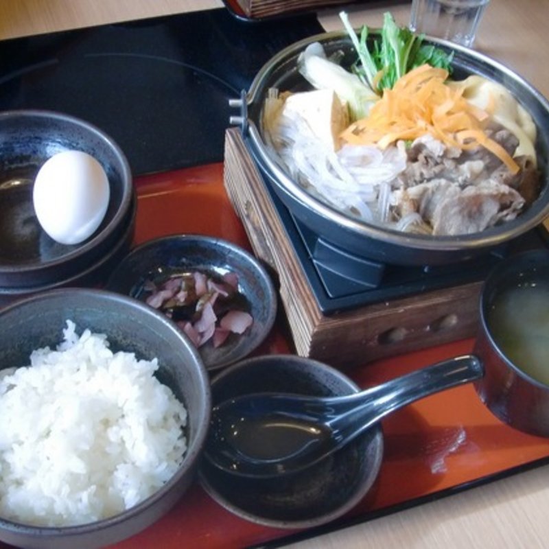 牛すき鍋膳(しゃぶしゃぶどん亭 水戸大塚店 )