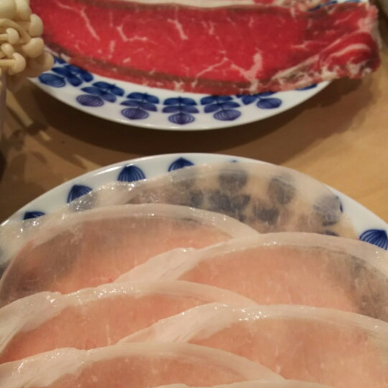 豚の定食(しゃぶしゃぶ 福笑)