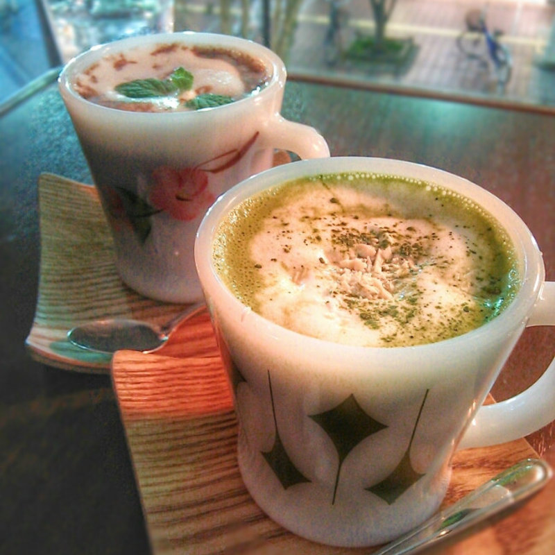 抹茶ホワイトチョコモカ(ジャムカフェ （JAM CAFE）)