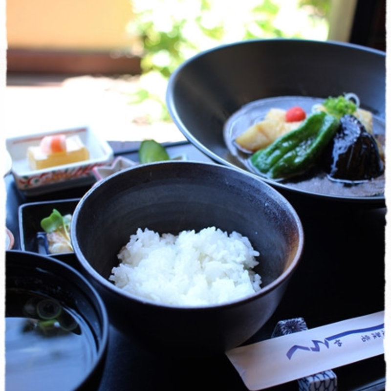 お魚の揚げだし定食(割烹 しゃらく)