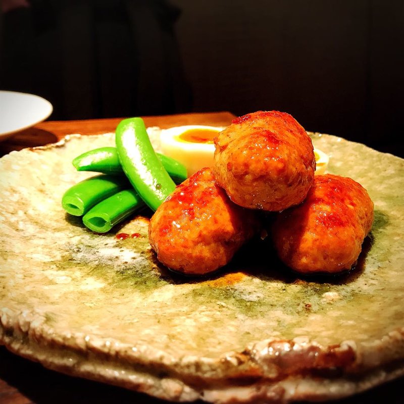 つくね炭火焼き(夕月)