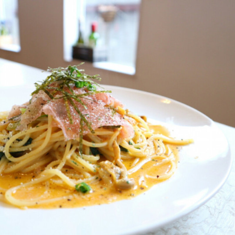 生ハムのトマトクリームパスタ（ハーフ）(スープストックス （SOUP STOCS）)