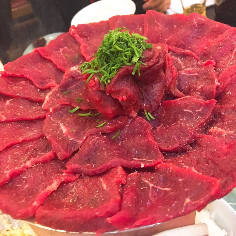 上ロース（ハラミ）塩焼き2人前(北京 （ペキン）)