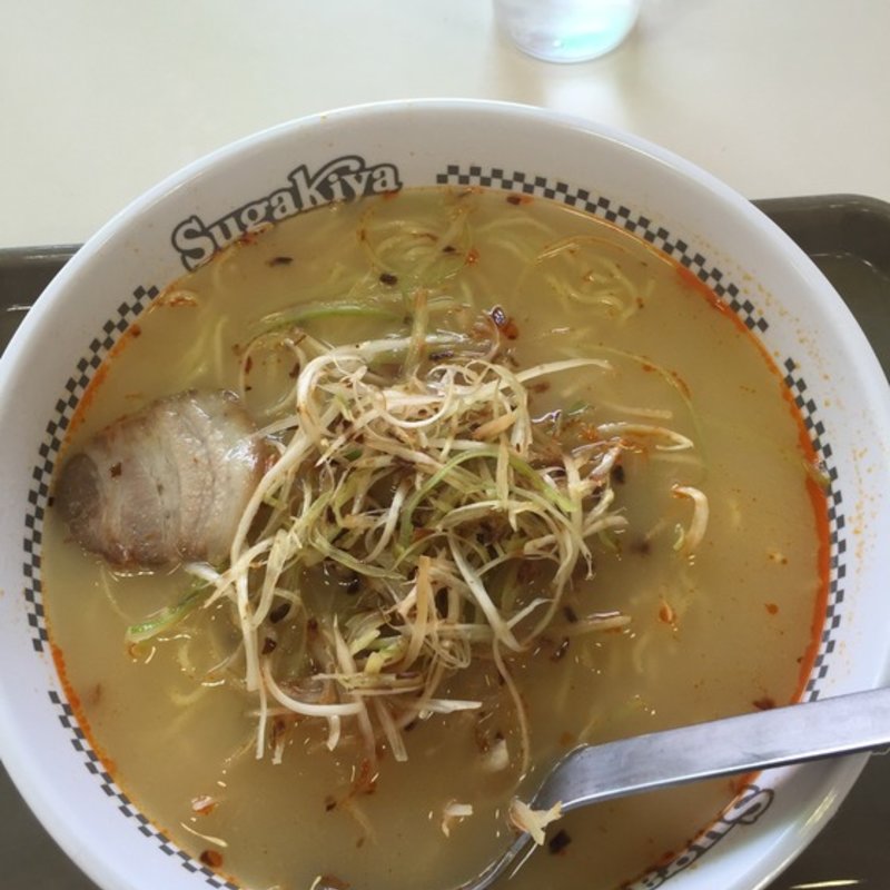 ネギラーメン大盛り(スガキヤ シャオ西尾店 )
