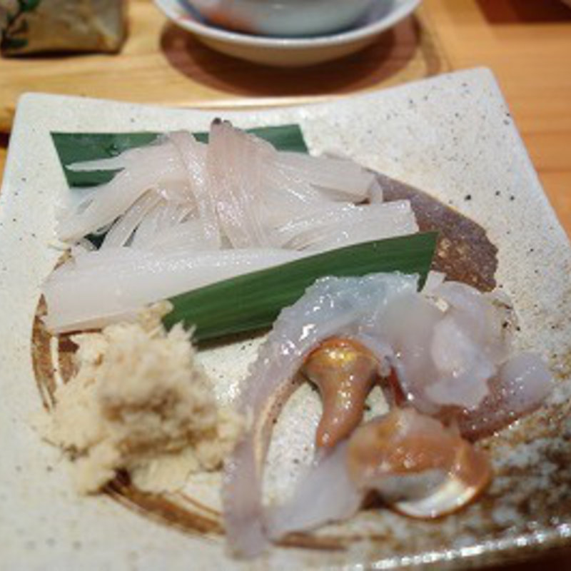 活きイカ(さっぽろ すし均)