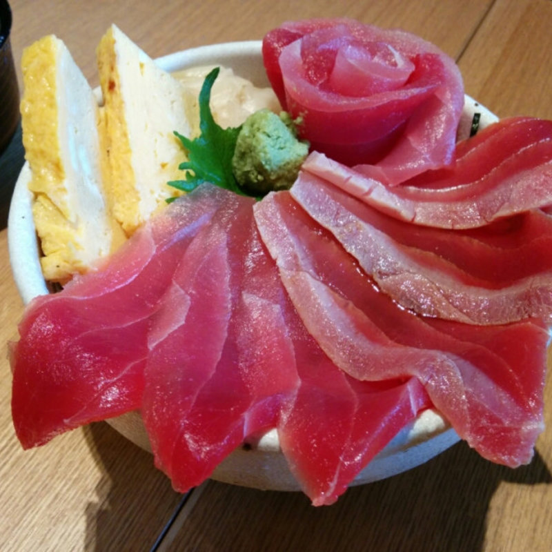 栃ナビ！限定 花まぐろ丼(すし海鮮 辰吉 )