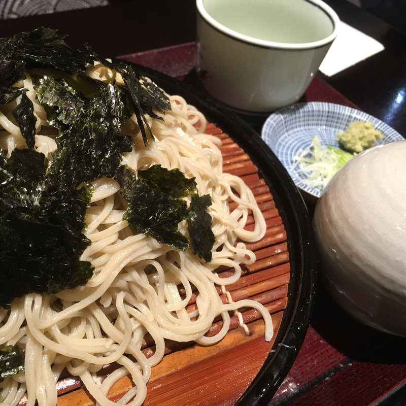 のりかけせいろう(上野やぶそば)