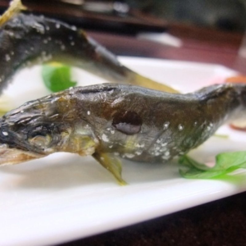 天然鮎塩焼き(すし豊)